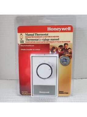 Honeywell Manual Thermostat CT60A Heat Only New In Package